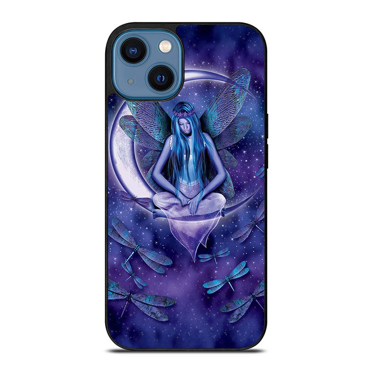 MOON DRAGONFLY FAIRY 3 iPhone 14 Case Cover