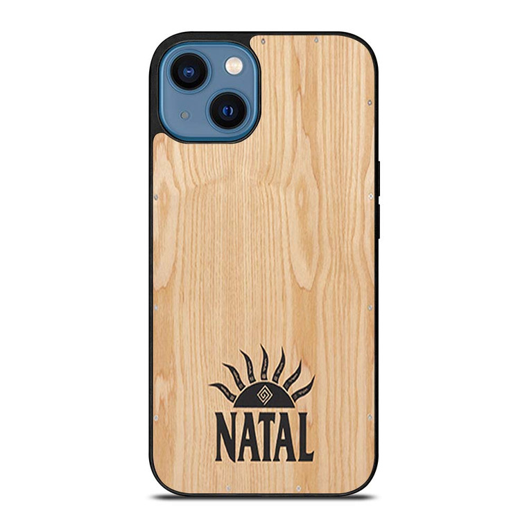 NATAL DRUM LOGO WOODEN CAJON iPhone 14 Case Cover