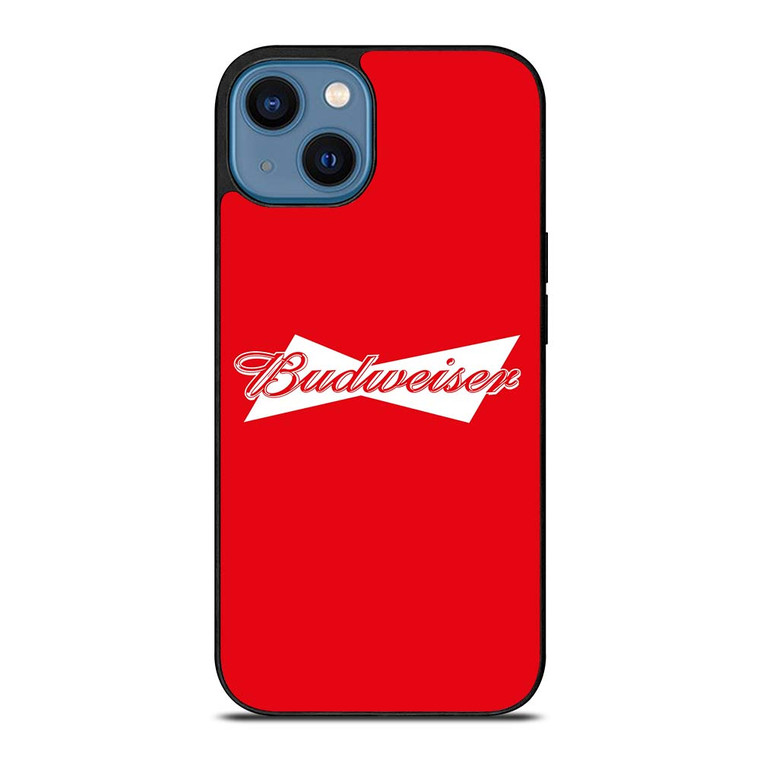 NEW BUDWEISER BEER LOGO iPhone 14 Case Cover NEW BUDWEISER BEER LOGO iPhone 14 Case Cover