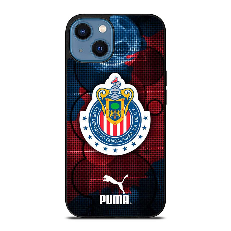 NEW CHIVAS DE GUADALAJARA LOGO iPhone 14 Case Cover
