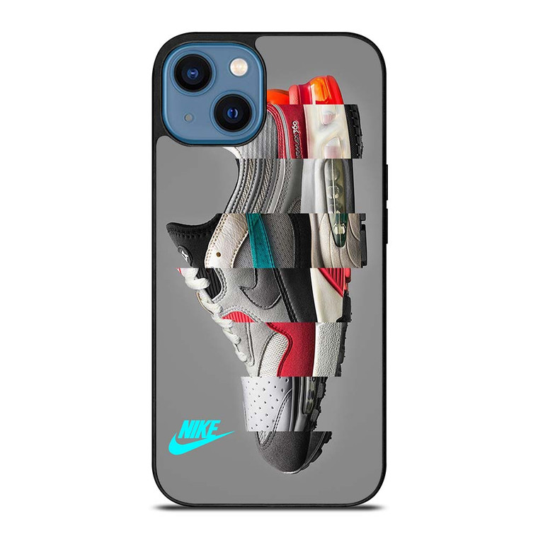 NIKE AIRMAX SHOES COLLAGE iPhone 14 Case Cover