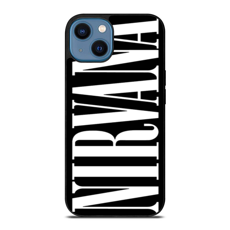 NIRVANA ROCK BAND LETTER iPhone 14 Case Cover NIRVANA ROCK BAND LETTER iPhone 14 Case Cover