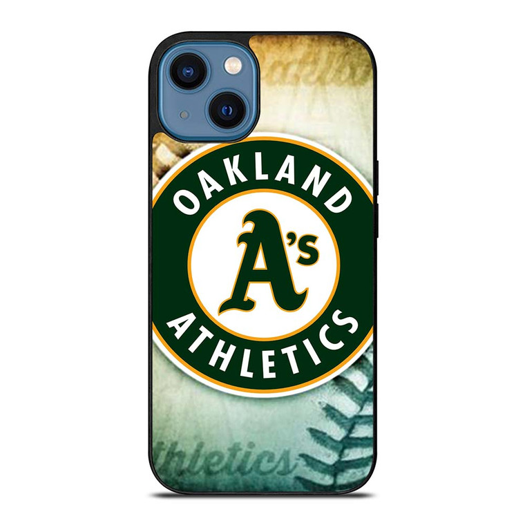 OAKLAND ATHLETICS LOGO iPhone 14 Case Cover