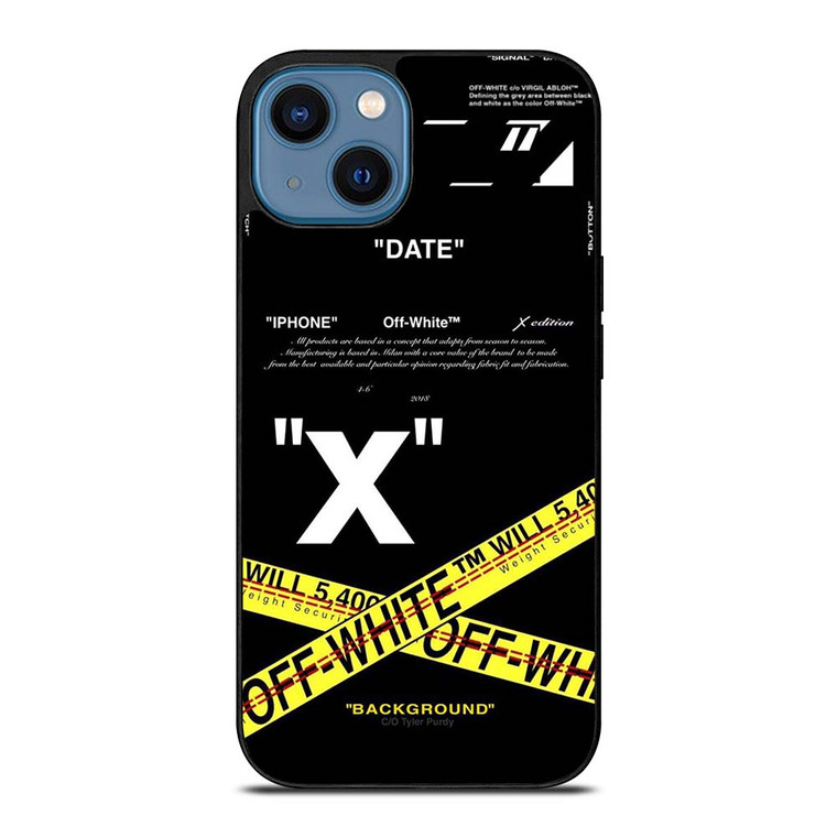 OFF WHITE 2 iPhone 14 Case Cover