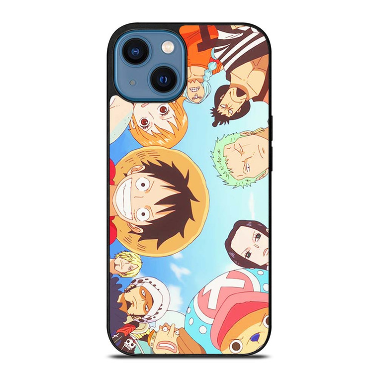 ONE PIECE ANIME STRAW HAT iPhone 14 Case Cover