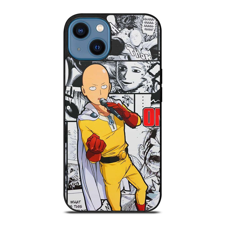 ONE PUNCH MAN SAITAMA COMIC iPhone 14 Case Cover