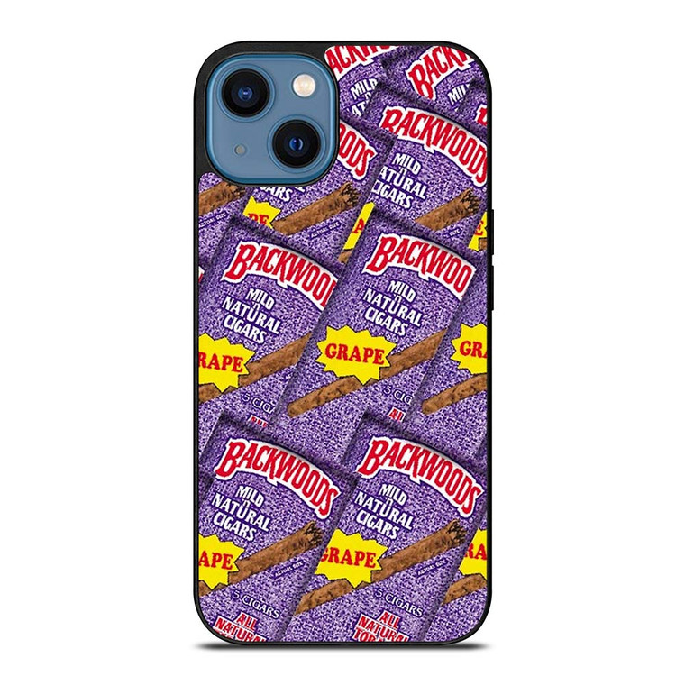 ONLY BACKWOODS CIGAR 2 iPhone 14 Case Cover