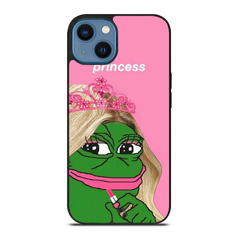 PEPE THE FROG PRINCESS iPhone 14 Case Cover
