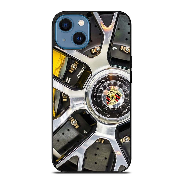 PORSCHE LOGO RIM iPhone 14 Case Cover