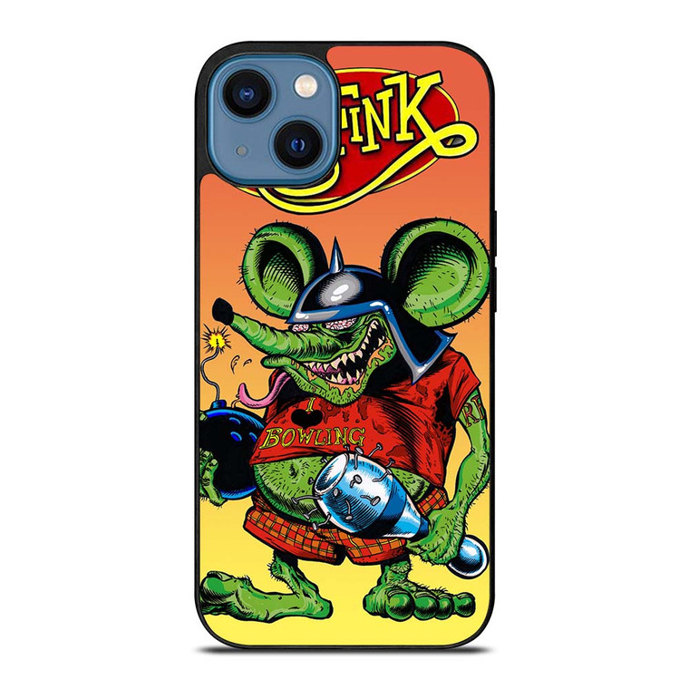 RAT FINK BOWLING iPhone 14 Case Cover