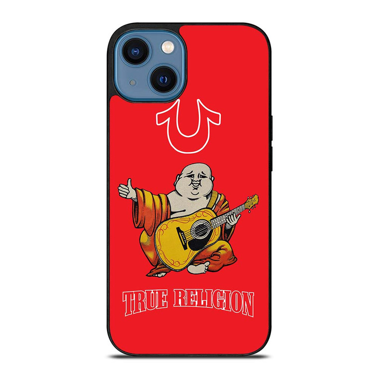 RED BIG BUDDHA TRUE RELIGION iPhone 14 Case Cover