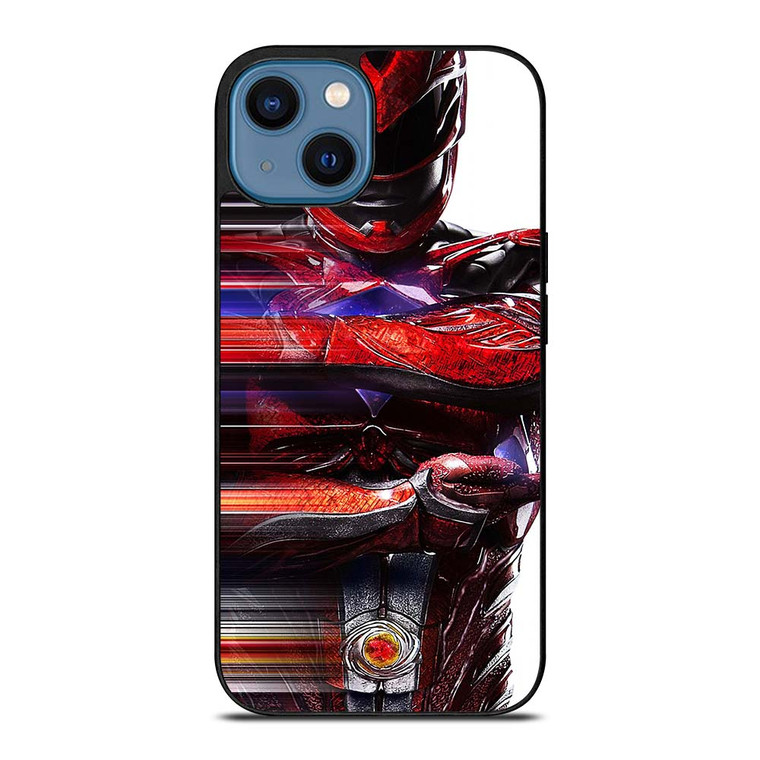 RED POWER RANGERS iPhone 14 Case Cover