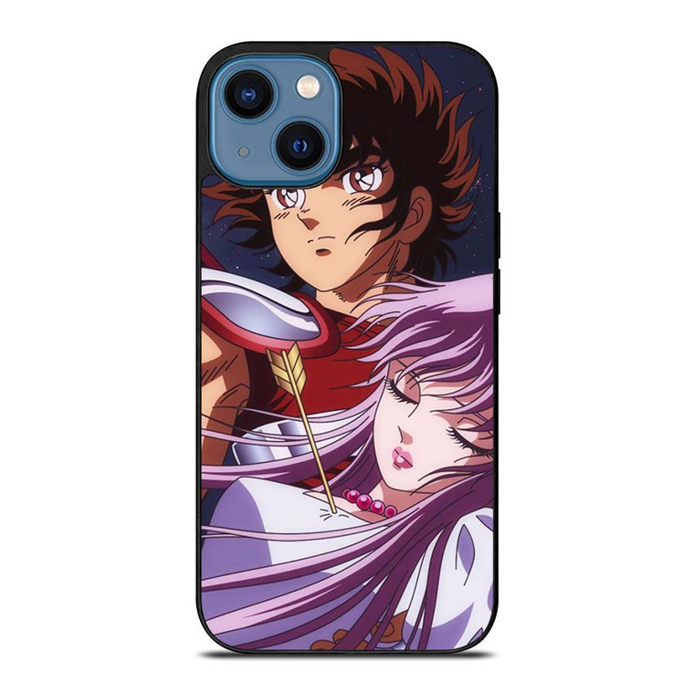 SAINT SEIYA PEGASUSAND PRINCESS ATHENA iPhone 14 Case Cover