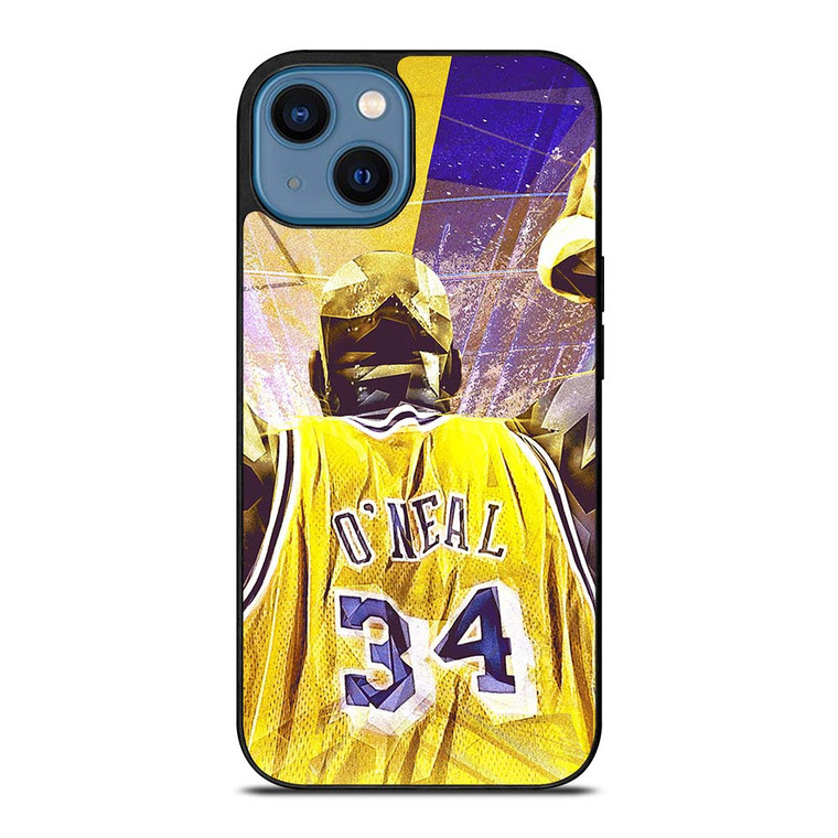 SHAQUILLE O'NEAL LA LAKERS iPhone 14 Case Cover