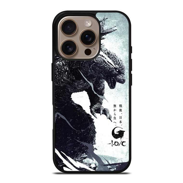 GODZILLA MINUS ONE MOVIE iPhone 16 Pro Case Cover GODZILLA MINUS ONE MOVIE iPhone 16 Pro Case Cover