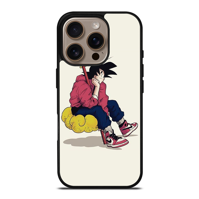 GOKU AIR JORDAN DRAGON BALL iPhone 16 Pro Case Cover