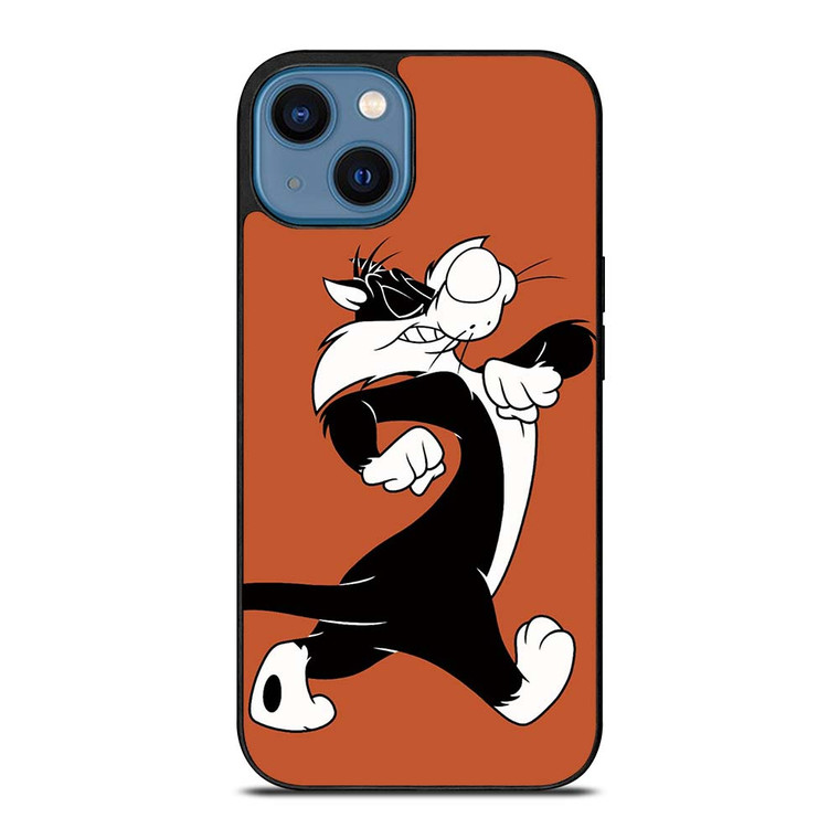 SYLVESTER WALKING Looney Tunes iPhone 14 Case Cover