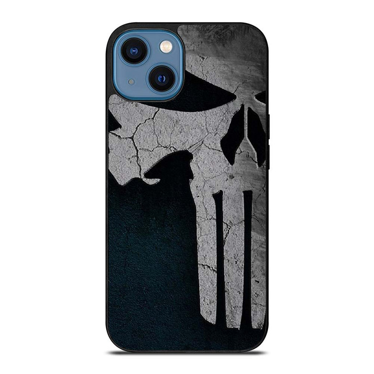 THE PUNISHER LOGO SKULL MARVEL iPhone 14 Case Cover