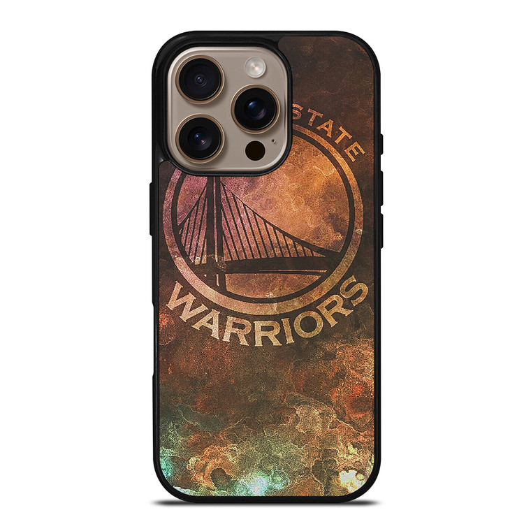 GOLDEN STATE WARRIORS RUSTY LOGO iPhone 16 Pro Case Cover