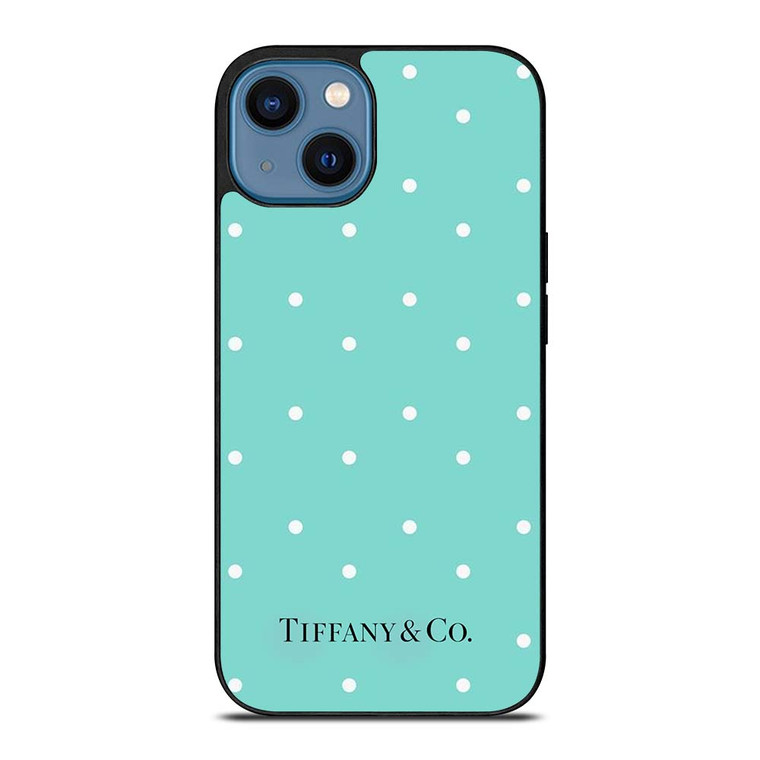 TIFFANY AND CO POLKADOT iPhone 14 Case Cover