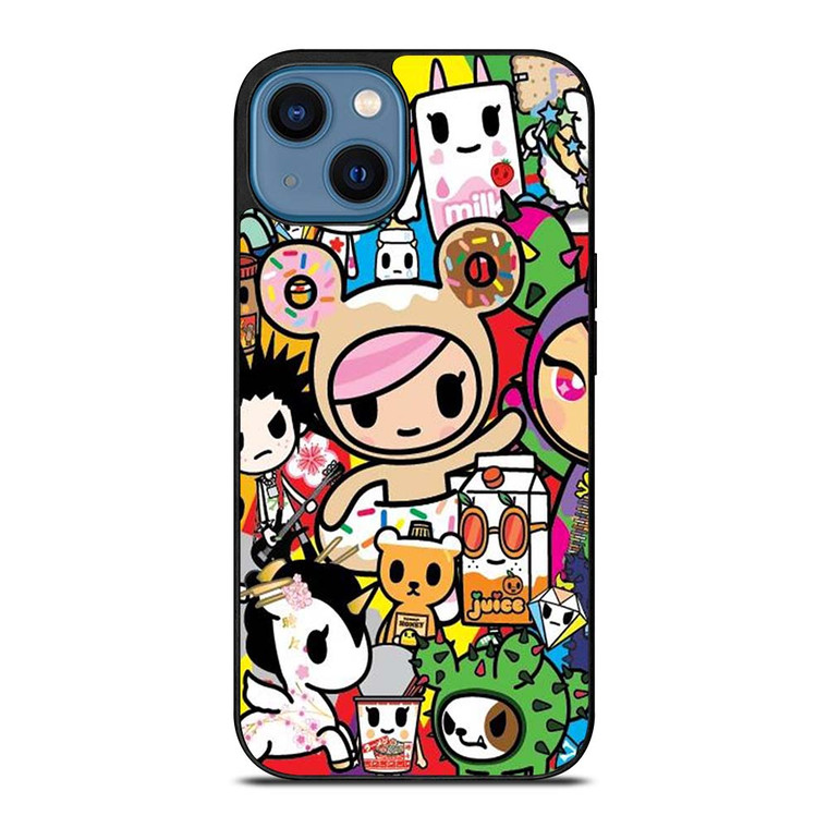 TOKIDOKI DONUTELLA AND FRIEND iPhone 14 Case Cover