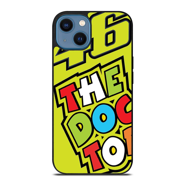 VALENTINO ROSSI VR46 THE DOCTOR iPhone 14 Case Cover