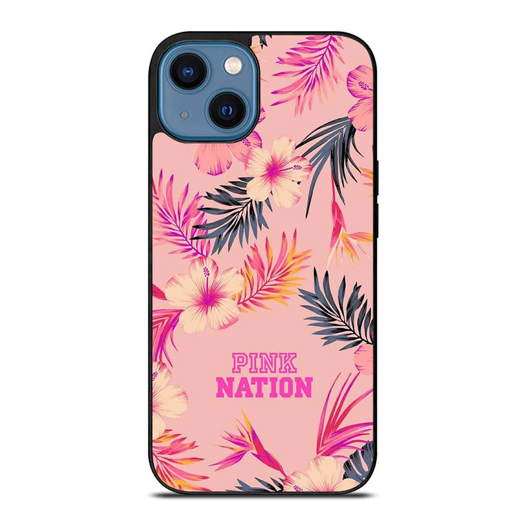 VICTORIA'S SECRET PINK NATION iPhone 14 Case Cover