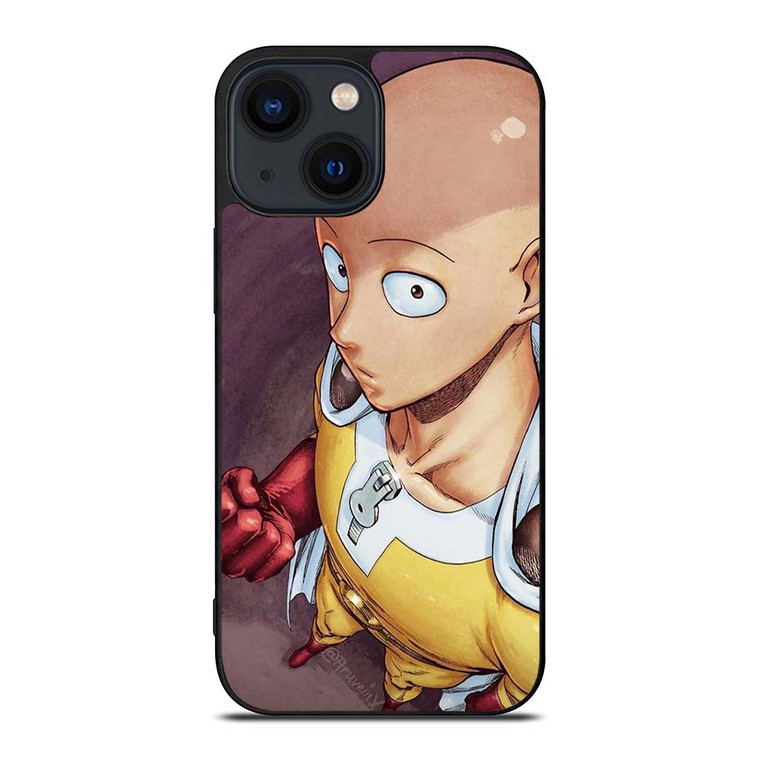 ANIME ONE PUNCH MAN SAITAMA iPhone 14 Plus Case Cover