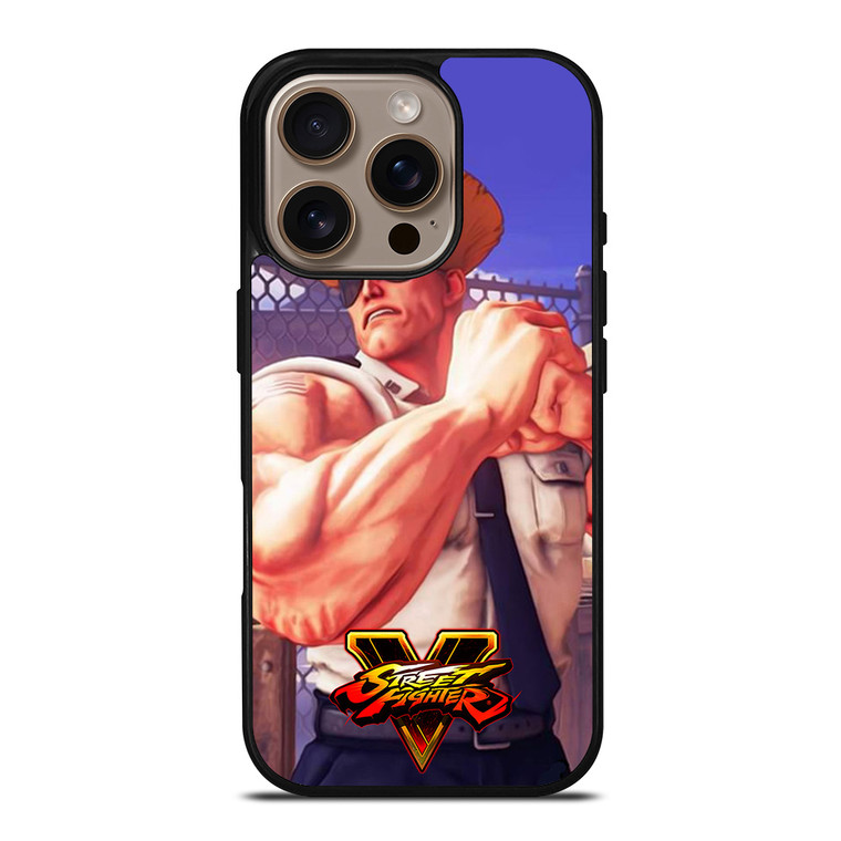 GUILE STREET FIGHTER V iPhone 16 Pro Case Cover