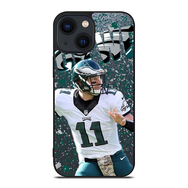 CARSON WENTZ PHILADELPHIA EAGLES 2 iPhone 14 Plus Case Cover