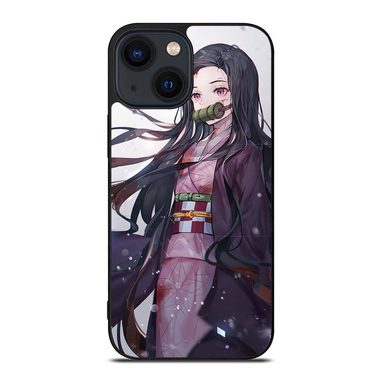 CARTOON DEMON SLAYER NEZUKO KAMADO ANIME iPhone 14 Plus Case Cover