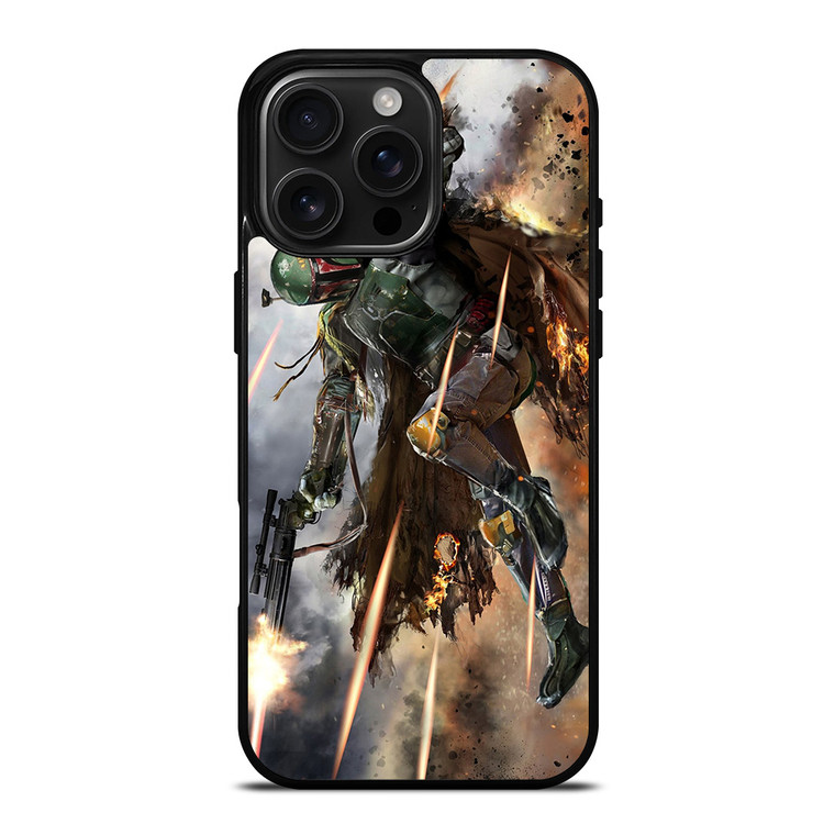 BOBA FETT STAR WARS 2 iPhone 16 Pro Max Case Cover