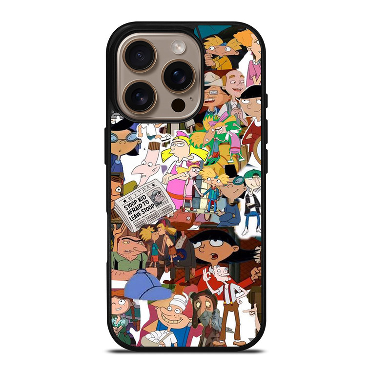 HEY ARNOLD COLLAGE iPhone 16 Pro Case Cover HEY ARNOLD COLLAGE iPhone 16 Pro Case Cover