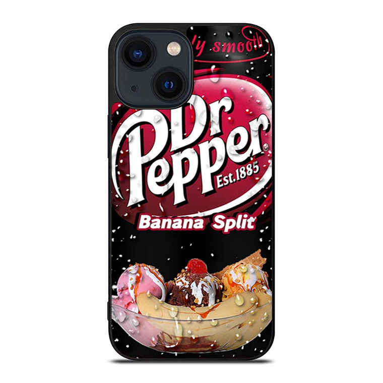 DR PEPPER BANANA SPLIT BOTTLE iPhone 14 Plus Case Cover