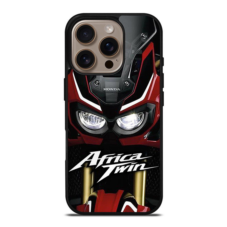 HONDA AFRICA TWIN FRONT VIEW iPhone 16 Pro Case Cover