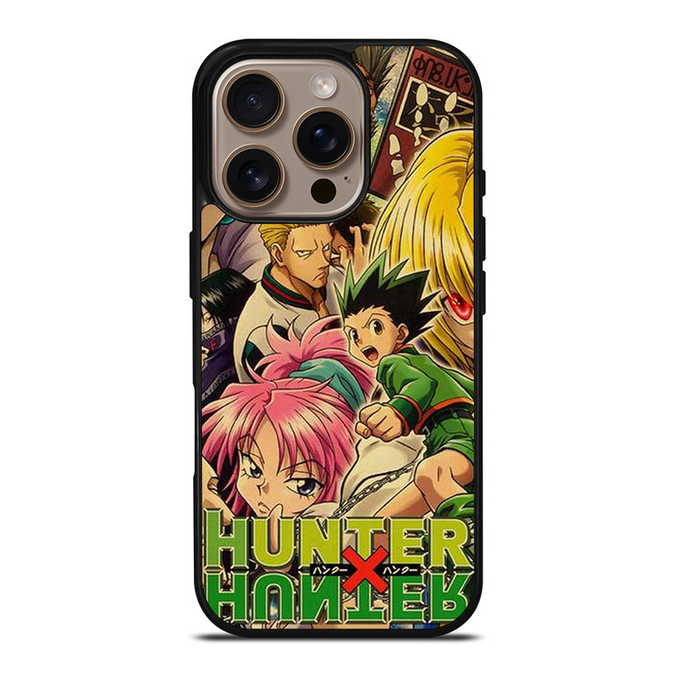 HUNTER X HUNTER CHARACTER ANIME iPhone 16 Pro Case Cover HUNTER X HUNTER CHARACTER ANIME iPhone 16 Pro Case Cover