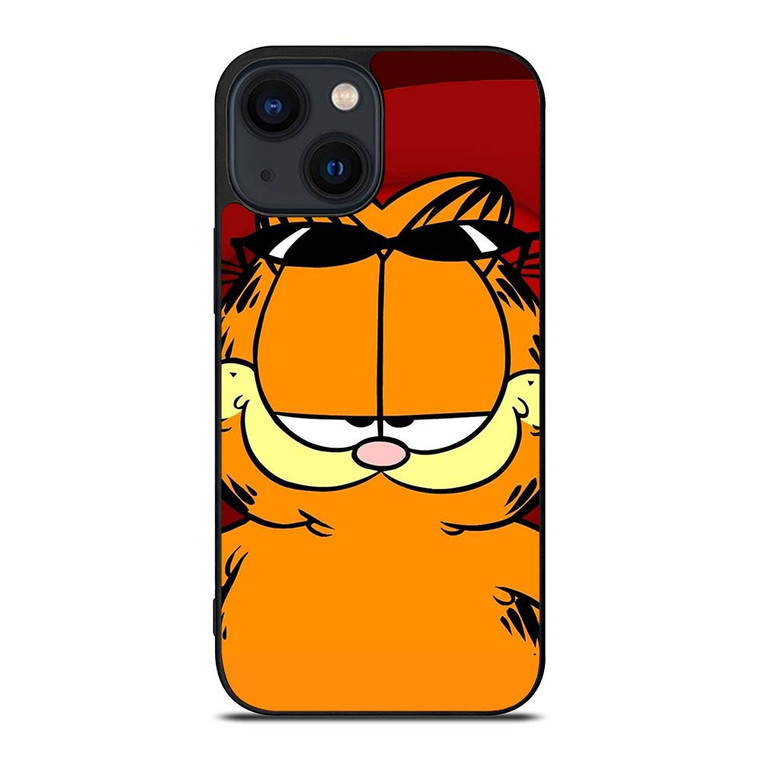 GARFIELD CAT FACE iPhone 14 Plus Case Cover
