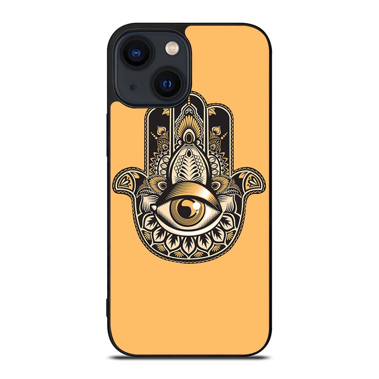 HAMSA EVIL EYE HAND OF FATIMA iPhone 14 Plus Case Cover