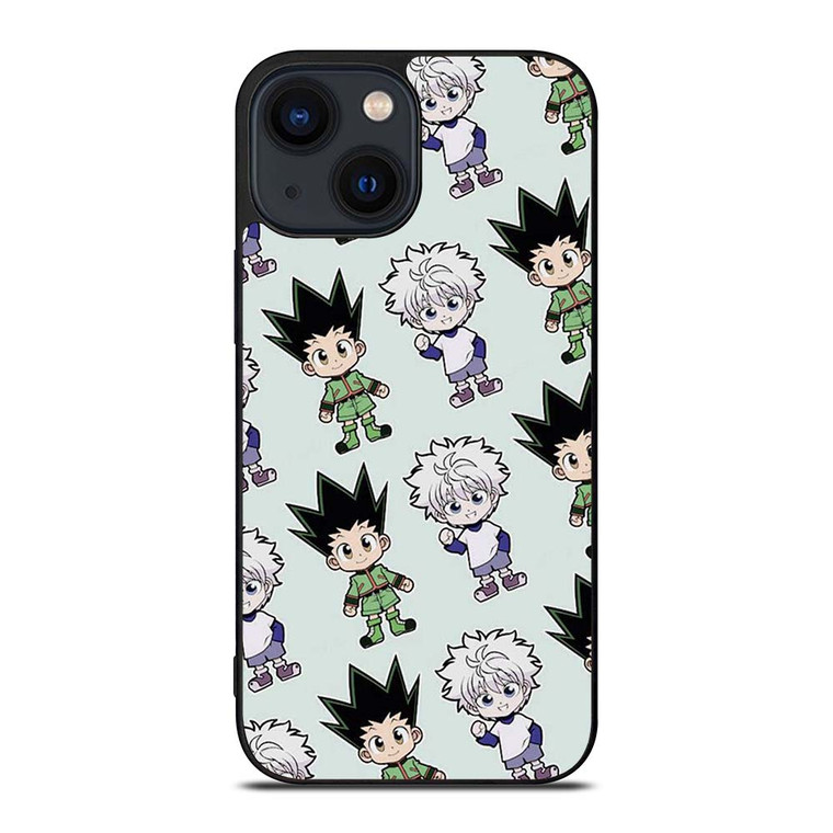 HUNTER X HUNTER GON AND KILLUA KAWAII iPhone 14 Plus Case Cover