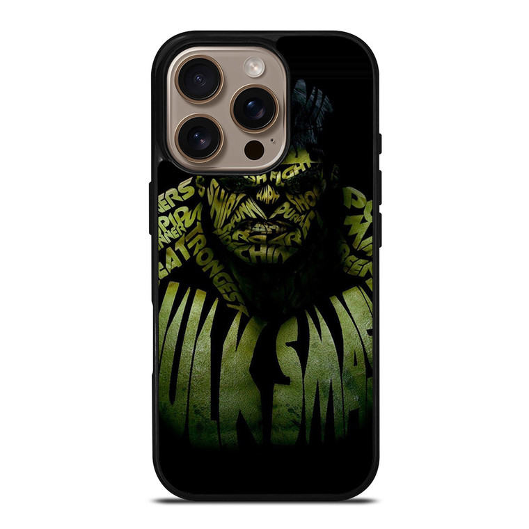 INCREDIBLE HULK QUOTE iPhone 16 Pro Case Cover