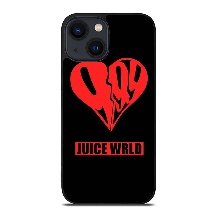 JUICE WRLD 999 HEART LOGO iPhone 14 Plus Case Cover