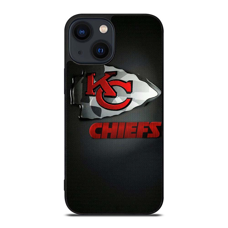 KANSAS CHIEFS FOOTBALL LOGO TEAM ICON iPhone 14 Plus Case Cover