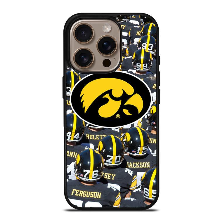 IOWA HAWKEYES FOOTBALL iPhone 16 Pro Case Cover IOWA HAWKEYES FOOTBALL iPhone 16 Pro Case Cover