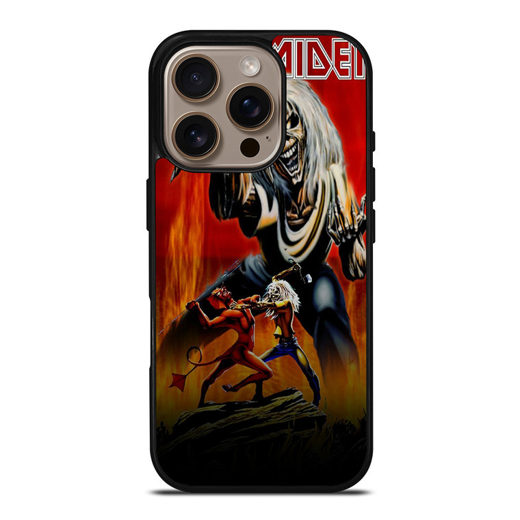 IRON MAIDEN DEMON METAL iPhone 16 Pro Case Cover