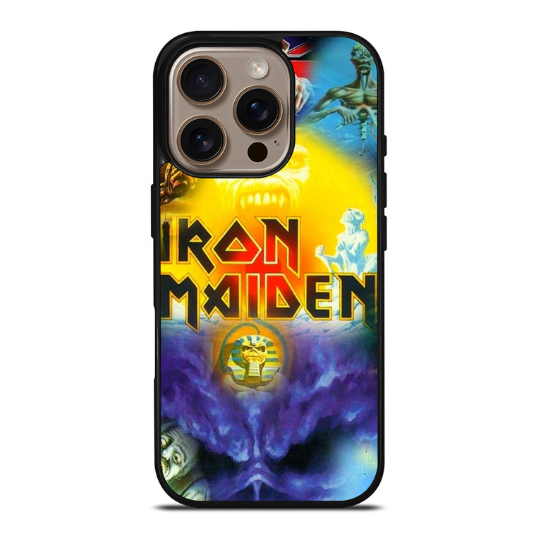 IRON MAIDEN HEAVY METAL BAND iPhone 16 Pro Case Cover
