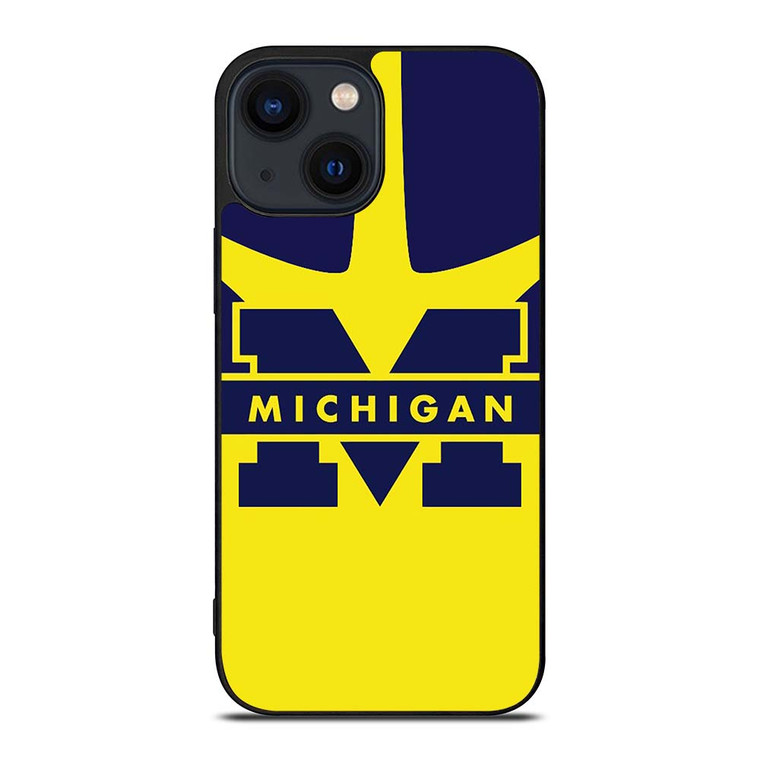 LOGO MICHIGAN WOLVERINES iPhone 14 Plus Case Cover