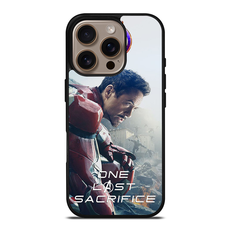 IRON MAN AVENGERS ENDGAME SACRIFICE iPhone 16 Pro Case Cover
