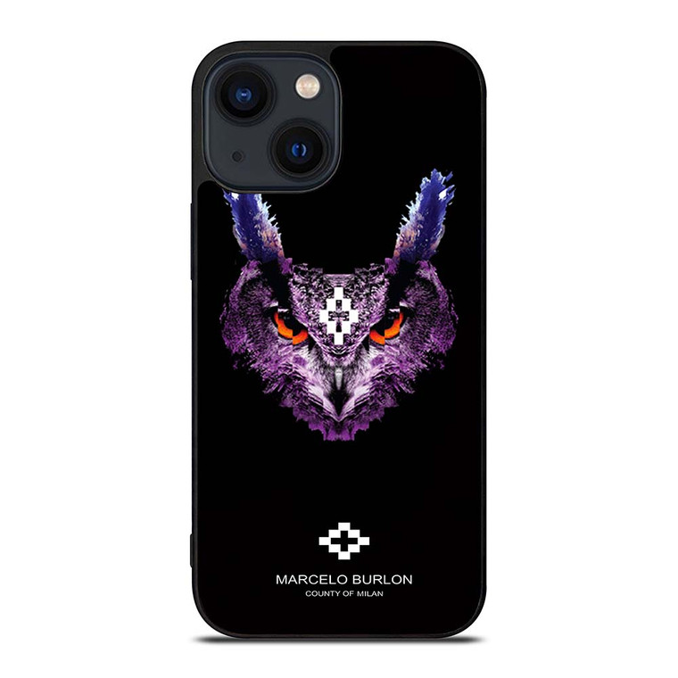 MARCELO BURLON OWL iPhone 14 Plus Case Cover