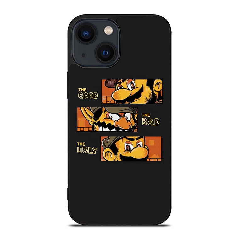 MARIO BROSS THE GOOD BAD UGLY iPhone 14 Plus Case Cover