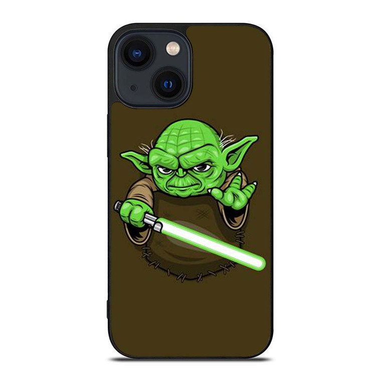 MASTER YODA STAR WARS POCKET iPhone 14 Plus Case Cover